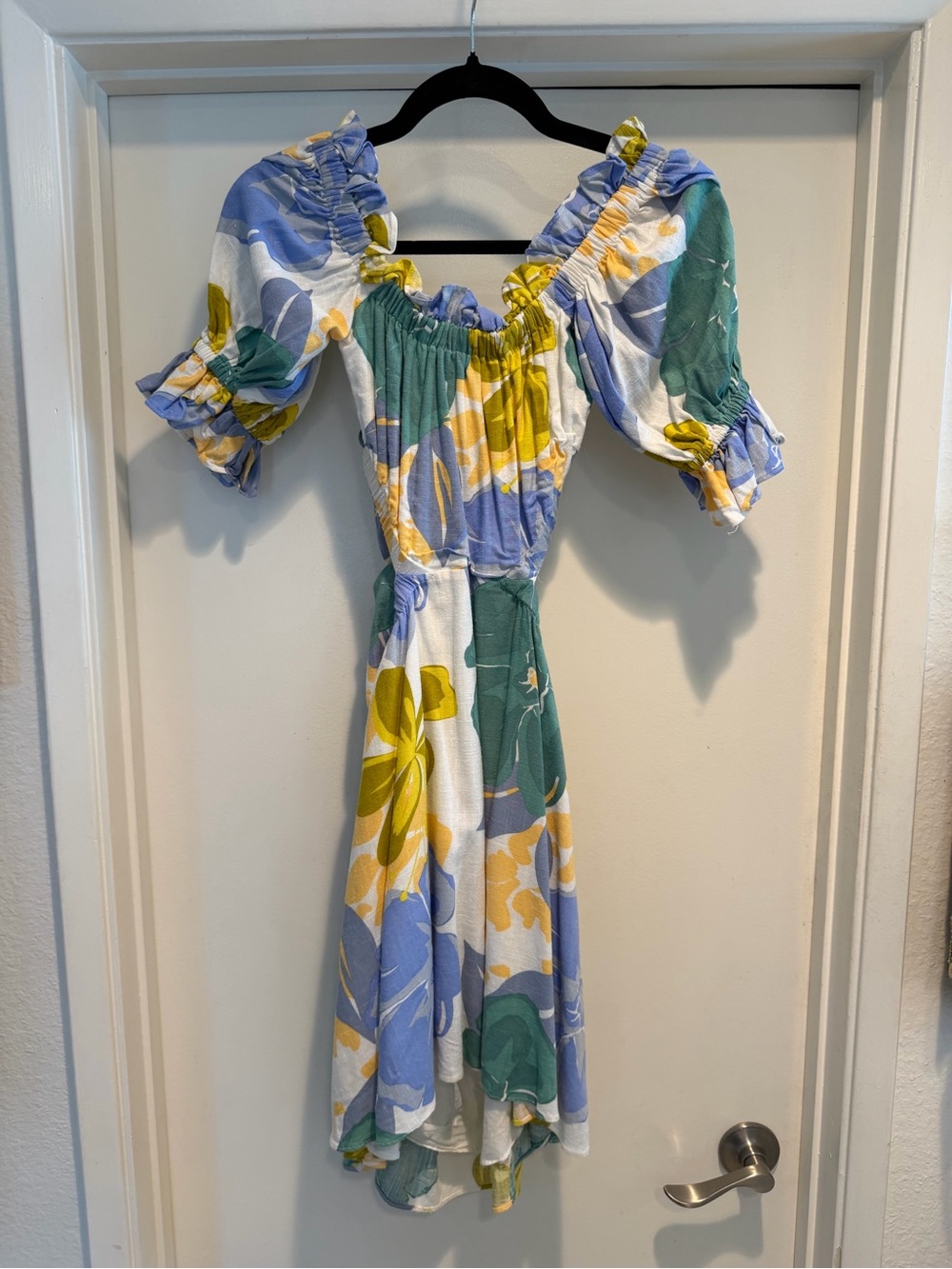 Floral Puff Sleeve Dress
